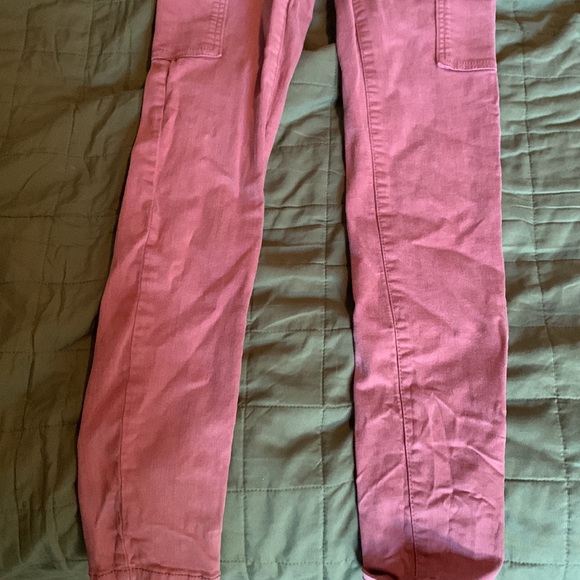 Multi pocket pink skinny jeans - Picture 2 of 3